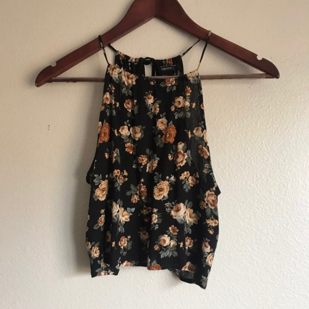 Floral Crop Top